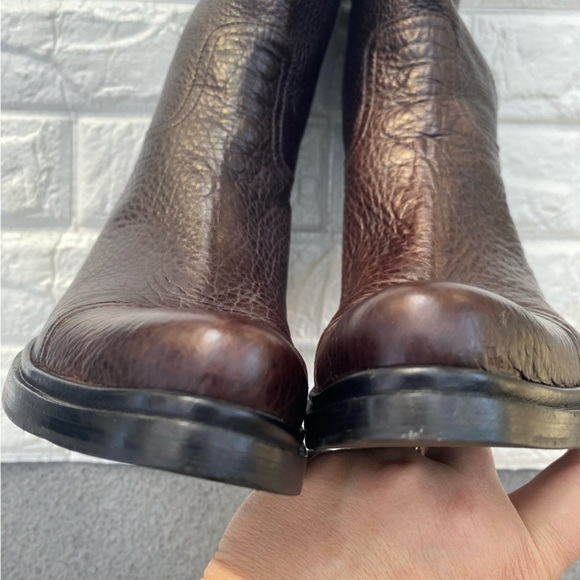 Miu Miu Bisonte Tall Boots EU sz 38.5 - Picture 3 of 13